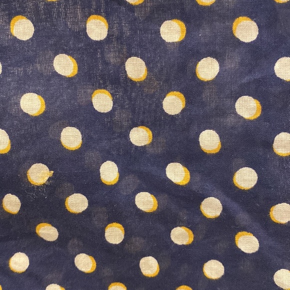 Caslon polka dot button up shirt with roll up and button sleeve - Picture 3 of 4